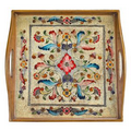 Gemstone Sand 12" Square Tray